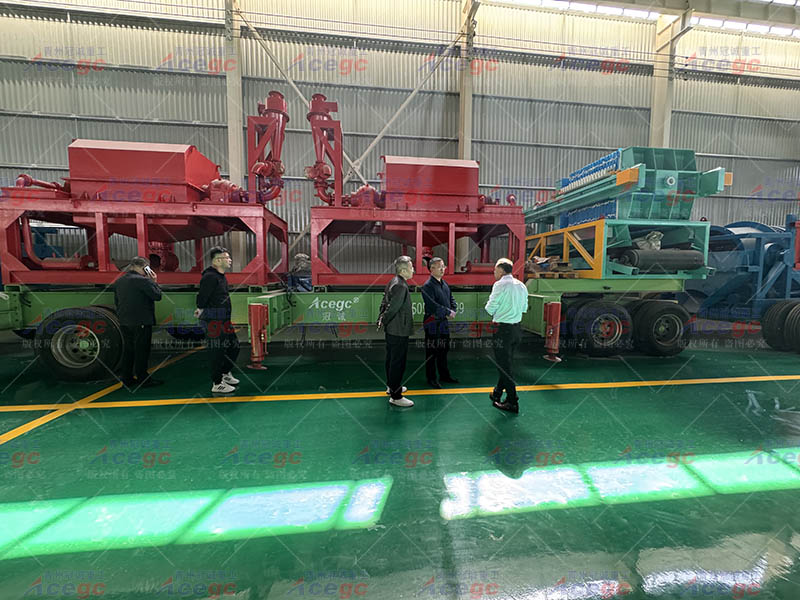 移動寶石鉆石貴金屬選礦車